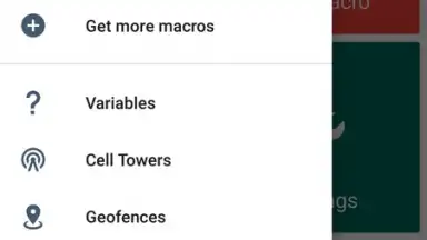 Screenshot von MacroDroid 6