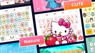 Screenshot von Keyboard for WhatsApp : Stylish Fonts Keyboard 5