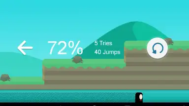 Screenshot von Thumb Jump 2