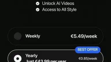 Screenshot von AI Video 1