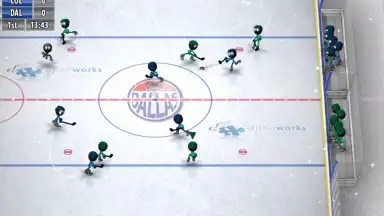 Screenshot von Stickman Ice Hockey 4