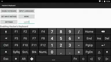 Screenshot von Hacker's Keyboard 1