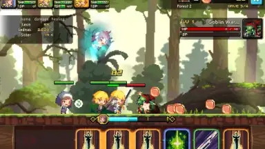 Screenshot von Crusaders Quest 2