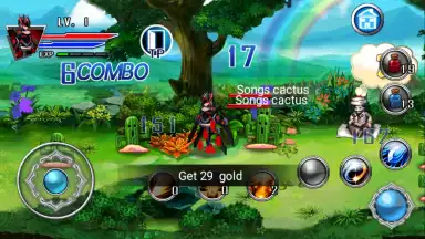 Screenshot von Death Dragon Knights RPG 1