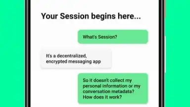 Screenshot von Session 3