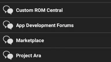 Screenshot von xda Forums 4