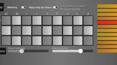 Screenshot von Virtual Omnichord 3
