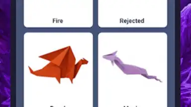 Screenshot von Origami dragons 3