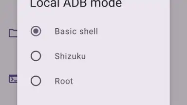 Screenshot von aShell You 8