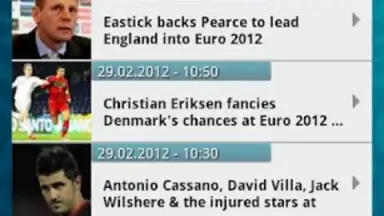 Screenshot von UEFA EURO 2012 by Carlsberg 1