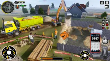 Screenshot von Excavator Truck Simulator Game 8