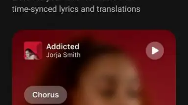 Screenshot von Musixmatch 2