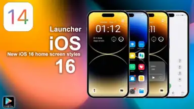 Screenshot von iPhone 14 Launcher iOS 16 2023 10
