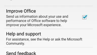 Screenshot von Microsoft Lens 3
