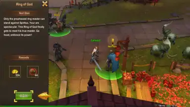 Screenshot von Blades and Rings 3