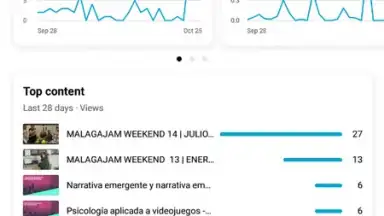 Screenshot von YouTube Studio 9