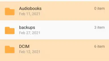 Screenshot von FM File Manager 1