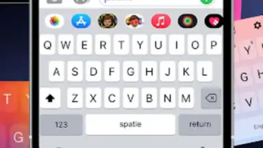 Screenshot von iphone keyboard 1