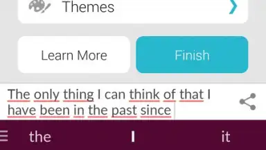 Screenshot von SwiftKey Neural 3