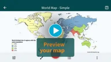 Screenshot von MapChart 1