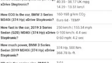 Screenshot von Car Tech Data 1