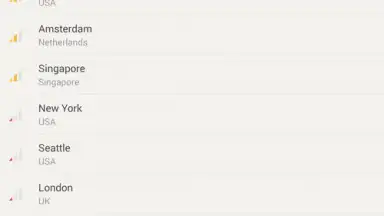 Screenshot von Rocket VPN 4