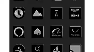 Screenshot von Black Icon Pack Free 4