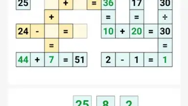 Screenshot von Cross Math 12