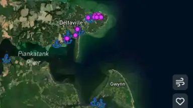 Screenshot von MarineTraffic 24
