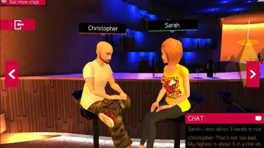 Screenshot von Avakin Poker 3