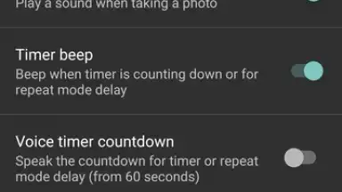 Screenshot von Open Camera 10