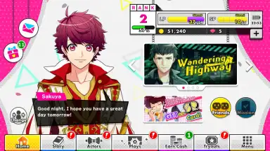 Screenshot von A3! Actor Training Game 9
