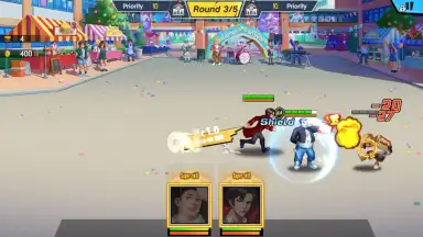 Screenshot von Battle and Kiss: College Fight 1