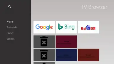 Screenshot von TV Internet Browser 8