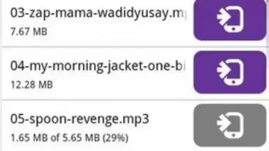 Screenshot von BitTorrent Remote 3