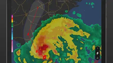 Screenshot von NOAA Weather Radar 2