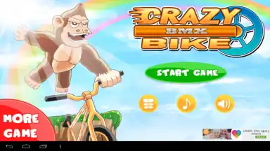 Screenshot von BMX Crazy Bike 1