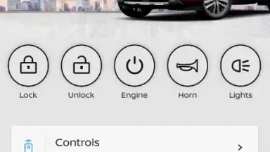 Screenshot von MyNISSAN 1