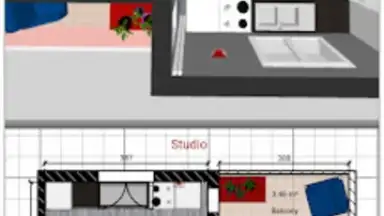 Screenshot von Sweet Home 3D 4