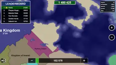 Screenshot von Territorial.io 2