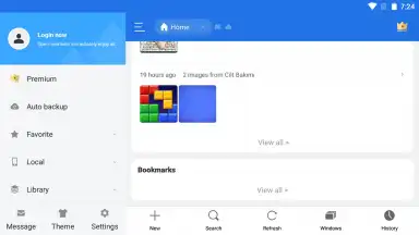 Screenshot von ES File Explorer 2