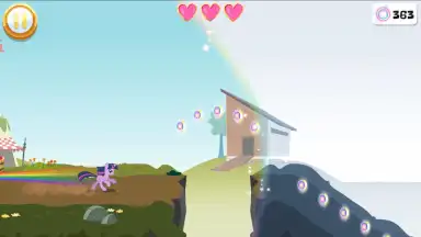 Screenshot von My Little Pony Rainbow Runners 6