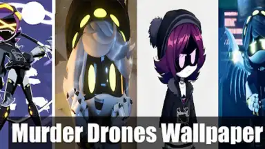 Screenshot von Murder Drones Wallpapers HD 4K 8
