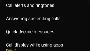 Screenshot von Samsung Call 6
