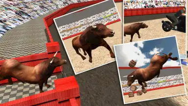 Screenshot von Angry Bull Attack Arena Sim 3D 10