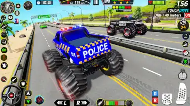 Screenshot von Police Monster Truck Car Games 4