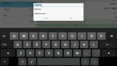 Screenshot von Audio Memos 8