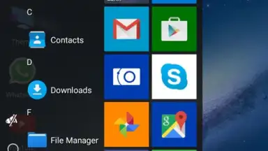 Screenshot von Win X: Computer Launcher 3
