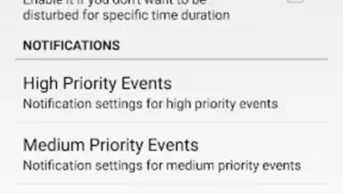 Screenshot von Event Reminder 1