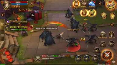 Screenshot von Blades and Rings 7